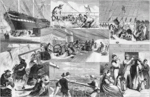 Sketches On Board an Emigrant Ship