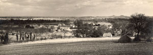 Panorama of Upton looking north